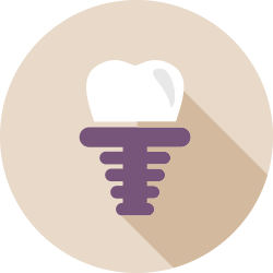 tooth implant icon